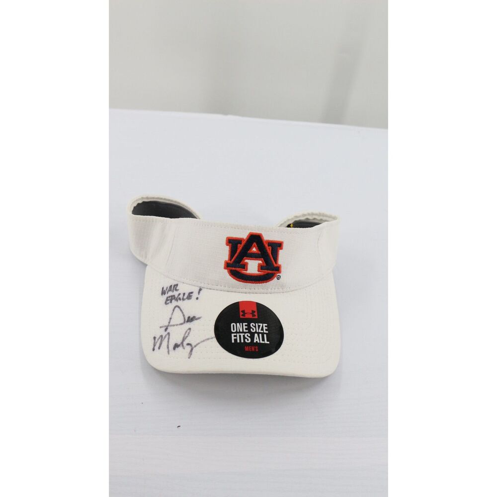 Under Armour Mens Auburn Tigers WAR Eagle Gus Malzhan Signed NWT